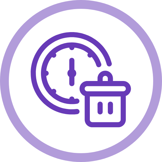 icon purple, resource drain