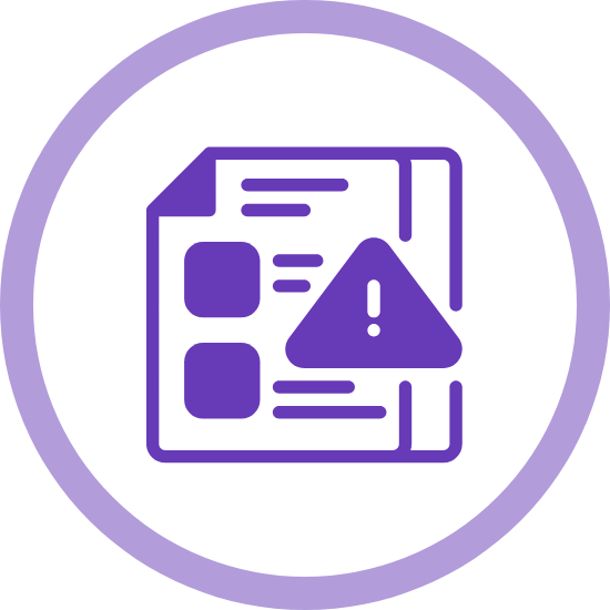 icon purple,manual comparison error